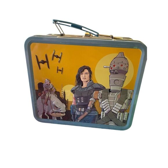 Funko Multicolor Star Wars The Mandalorian Metal Tin Lunchbox - Picture 7 of 13